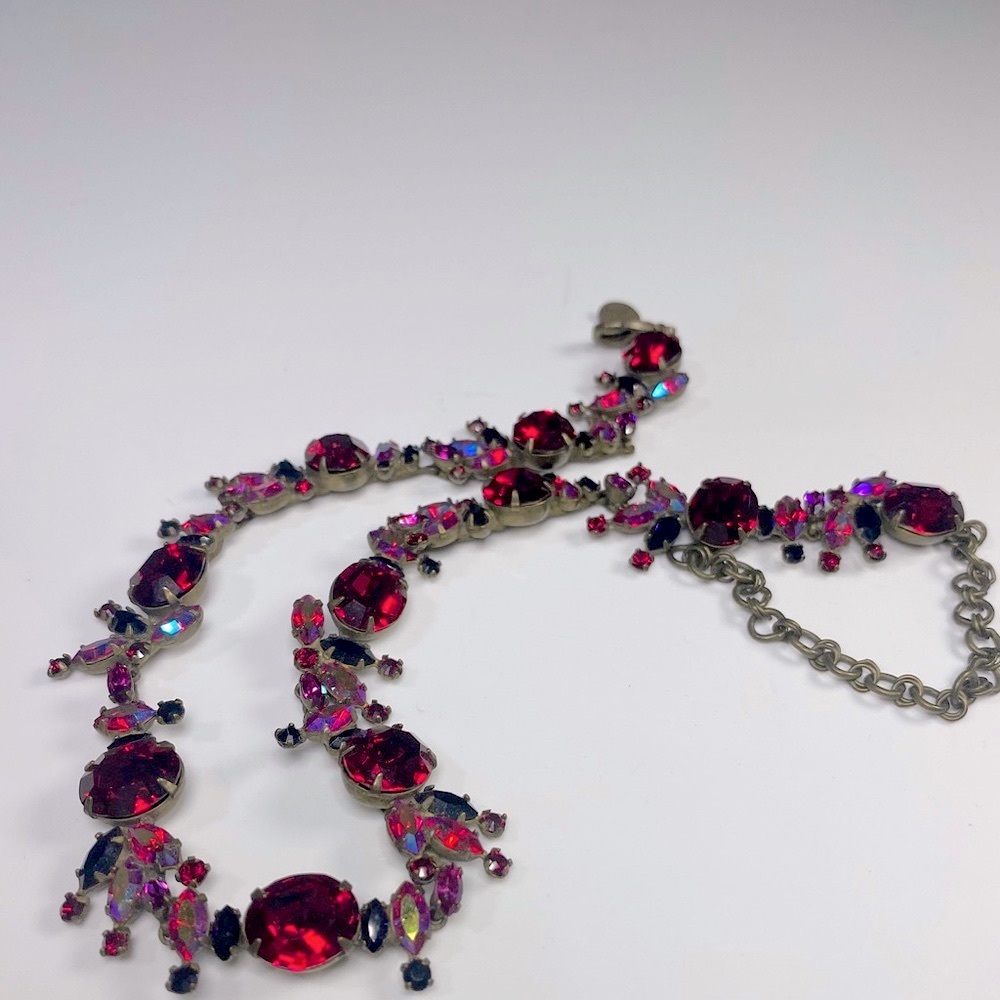 Sorrelli ‎Necklace Red Ruby Crystal Special Order